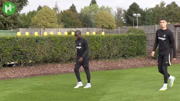 Chelsea work ahead of crucial Champions League game against Milan